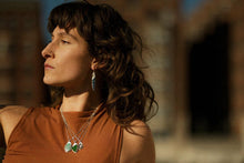 Load image into Gallery viewer, Uvarovite Garnet Necklace