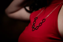 Load image into Gallery viewer, Circle and Square Necklace