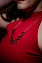 Load image into Gallery viewer, Circle and Square Necklace