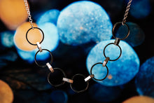 Load image into Gallery viewer, Circle and Square Necklace