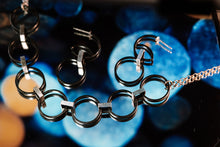 Load image into Gallery viewer, Circle and Square Necklace