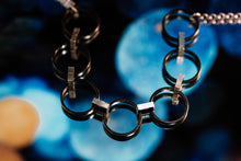 Load image into Gallery viewer, Circle and Square Necklace