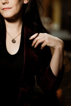 Load image into Gallery viewer, Large Circle Filigree Necklace