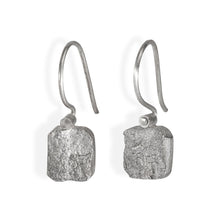 Load image into Gallery viewer, WHSLE Broken Silver Dangle Earrings