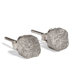 WHSLE Broken Silver Stud Earrings