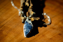 Load image into Gallery viewer, Vertical Sodalite Necklace