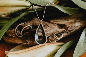 Paisley Hoop Earrings