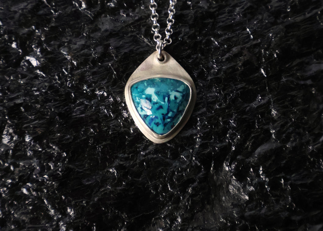 Shattuckite Necklace