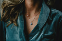 Load image into Gallery viewer, Icy Blue Druzy Necklace