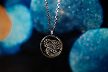 Load image into Gallery viewer, Large Circle Filigree Necklace