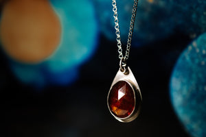 Orange Kyanite Necklace