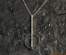 Load image into Gallery viewer, Pierced Circle Necklace